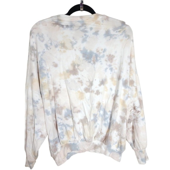 Young Fabulous Broke Womens Sweatshirt Juliette Tie Dye Pullover Crew Neck S - Picture 3 of 11